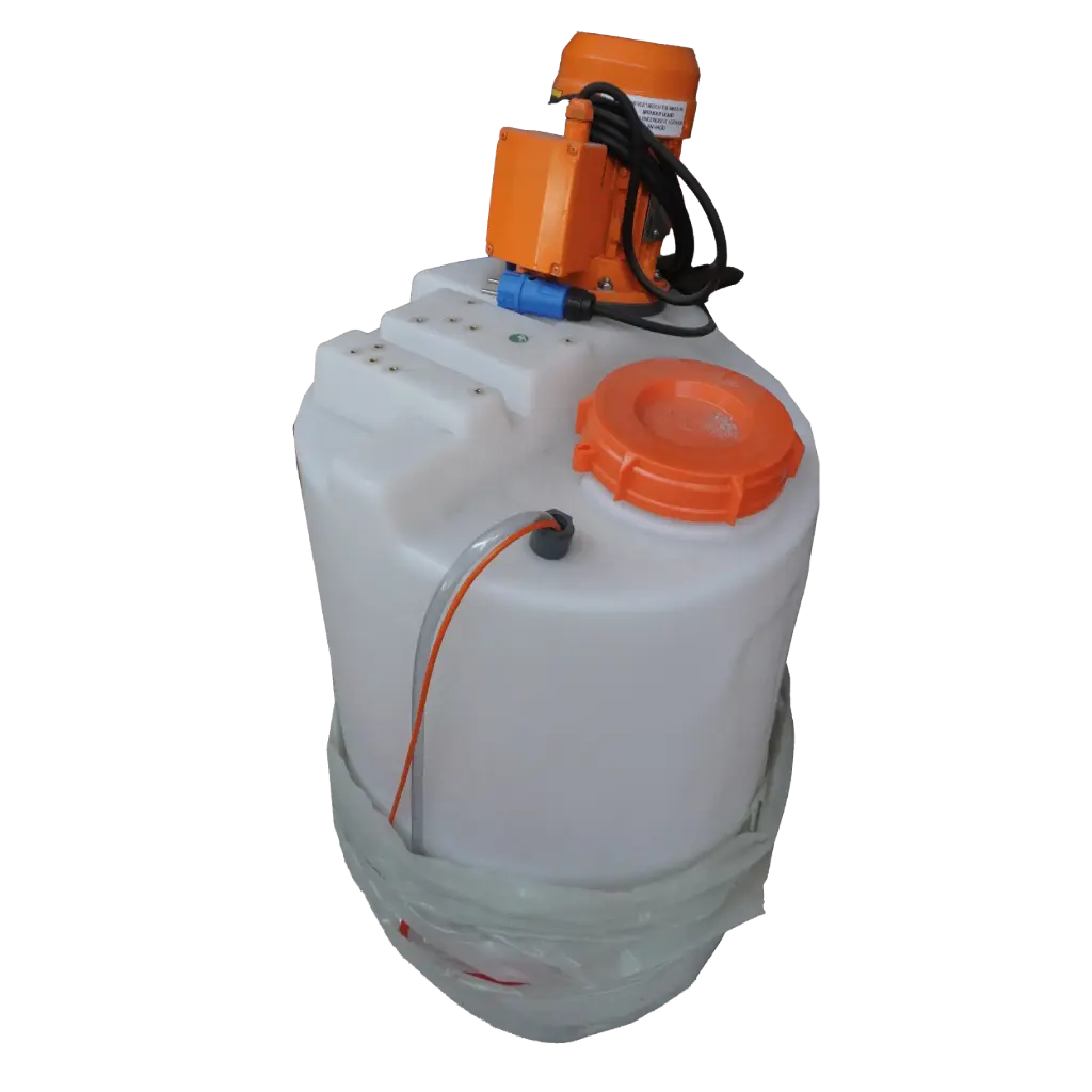 Cuve de mélange IF en polyéthylène avec agitateur, 100 litres