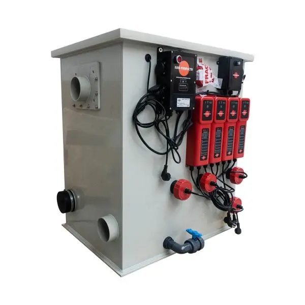 Filtre à tambour avec UV-C inclus, max. 45 m³/heure