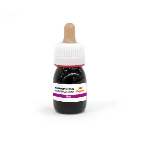 Vitale kleurstof (Nigrosine & Eosine), 25 mL