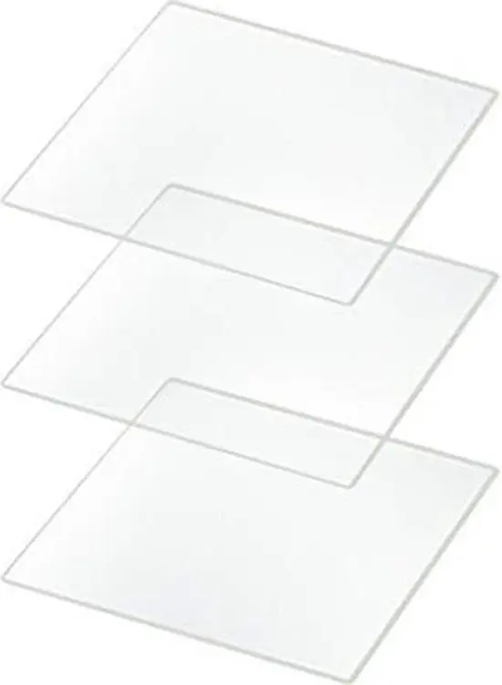 Dekglaasjes 22 X 22 MM, 200 stuks