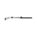 High-pressure lance with side handle