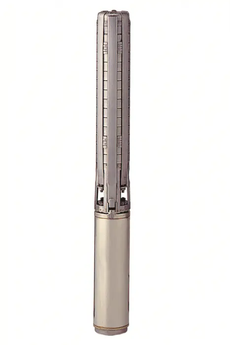 Wellpump WPS 4-9 met Franklin motor 0,75 kW 1 X 240 Volt
