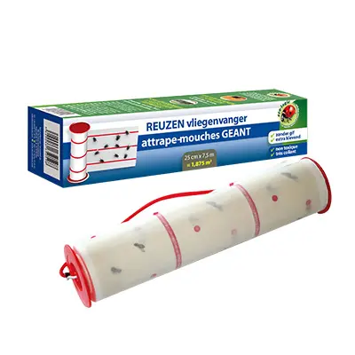 Reuzenvliegenvanger, 25 cm X 7,5 meter