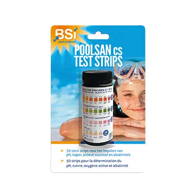 PoolSan CS teststrips, 50 strips