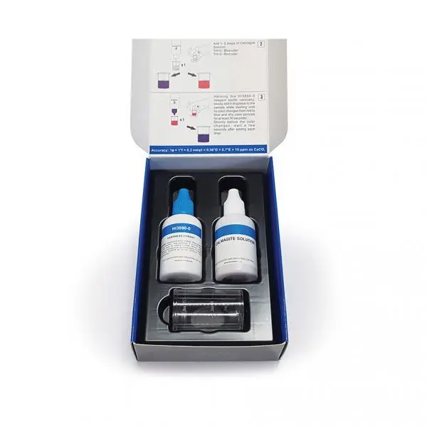 Testkit voor totale hardheid