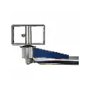 Bras pivotant pour carwash, montage mural ou plafond, 250 cm