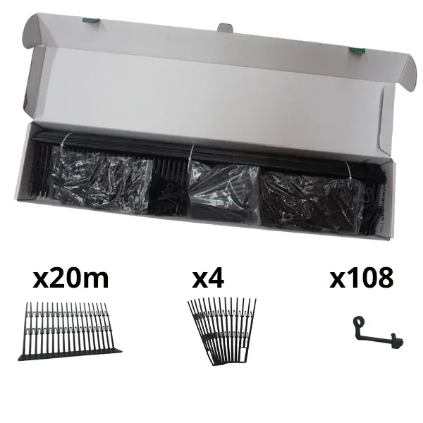 Beschermstrips zonnepanelen, 10 panelen