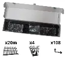 Beschermstrips zonnepanelen, 10 panelen