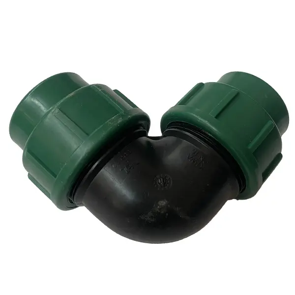 PE koppeling bocht 90°