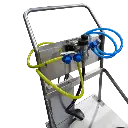 IF Applicator 3.0 met Foamunit en haspel 