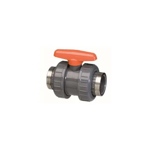 Robinet à boisseau sphérique PVC - PN16 -2x fil intérieur