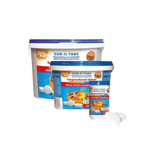 Eur-O-Tabs pastilles de chlore longue durée