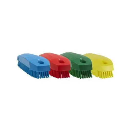 Brosse à main Vikan 13 cm, fibres dures
