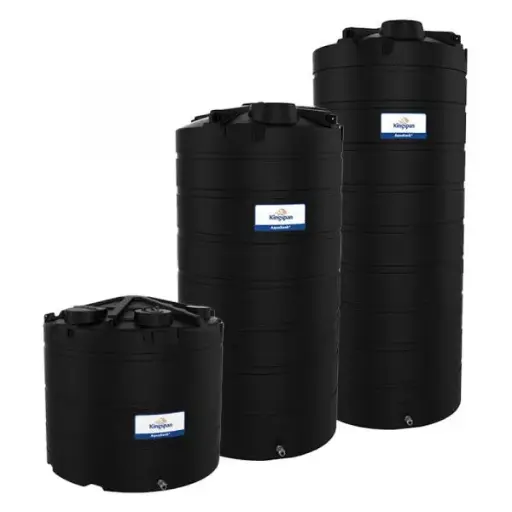 Watertank enkelwanding 2" aftappunt