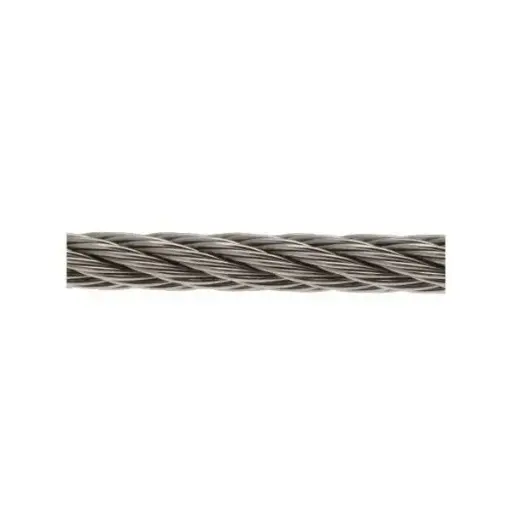 Câble en acier inoxydable 5 mm, par mètre