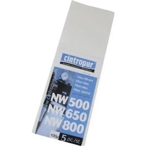 Cintropur filter sleeves NW500 - NW800, 5 pieces