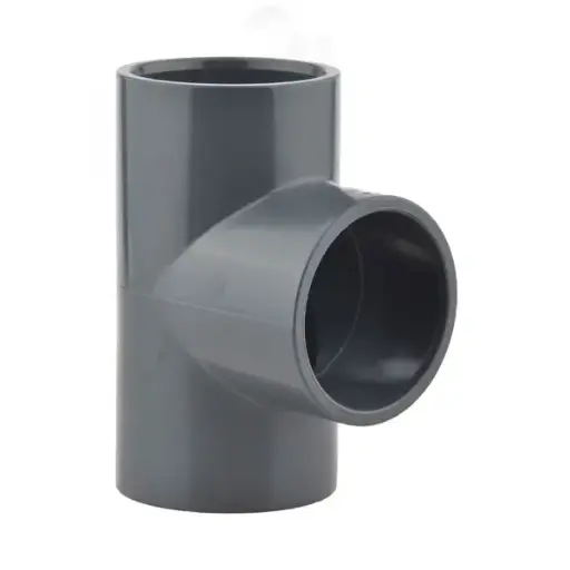 Té en PVC, 90°