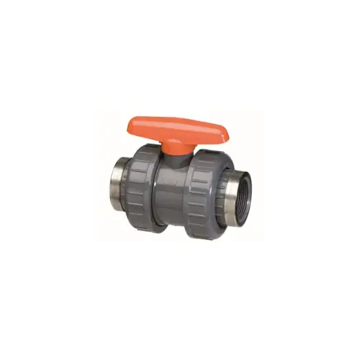 Robinet à boisseau sphérique PVC - PN16 -2x fil intérieur