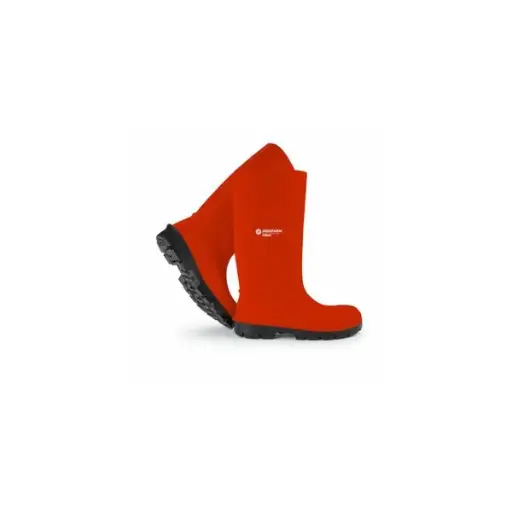 Red safety boots S4