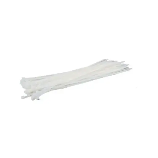 Colliers de serrage nylon, 100 pièces