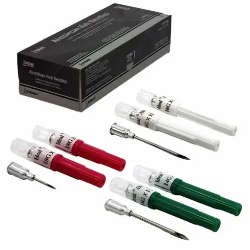 Disposable aluminium needles, 100 pieces