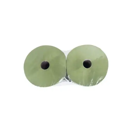 [A00139] Hygiënepapier groen 3 laags, 2 maxi rollen/colli