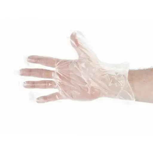[A00396] Polyethylene gloves, 100 pieces