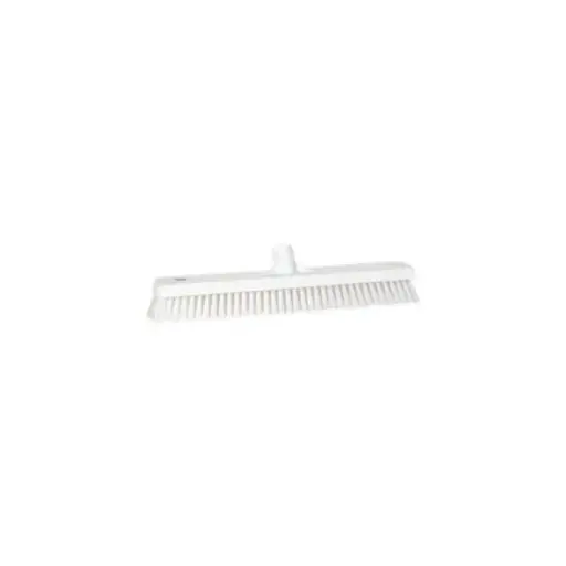 [A00456] Brosse de récurage dure blanche Vikan, 47 cm
