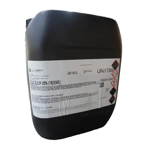 [A00544] Acide chlorhydrique 28 %, 26 kg