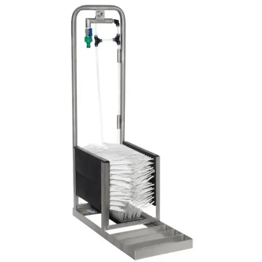 [A00673] Stainless steel boot cleaner
