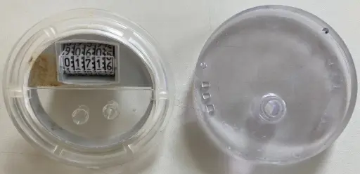 Vervangglas waterteller 3/4", 4/4", 5/4"