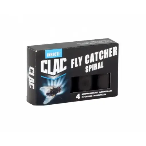 [A00867] Fly catcher spiral, 4 pieces