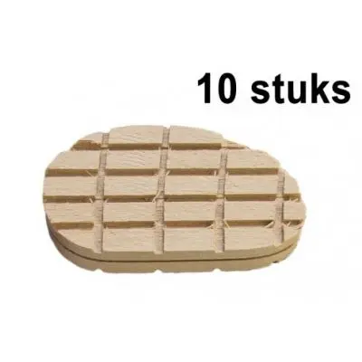 [A00892] Klauwblokje 11 cm, 10 stuks