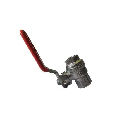 [A00911] Stainless steel ball valve, 1/4" X 1/4"