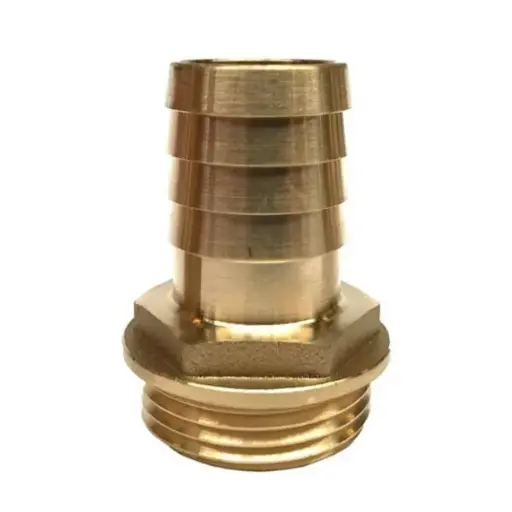 [A00912] Vaareind messing, 1/4" X 10 mm