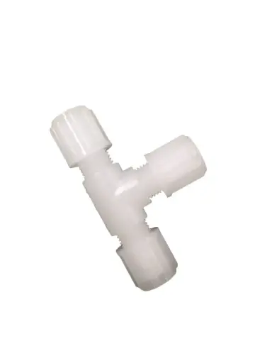 [A00985] Raccord en T PVDF, 4/6 mm