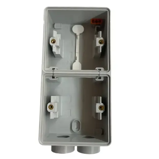 [A01093] Surface-mounted double box, vertical