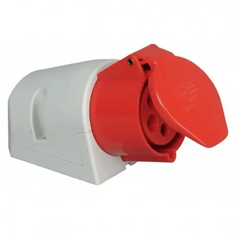 [A01181] Stopcontact 5 polig 400 Volt 32 A