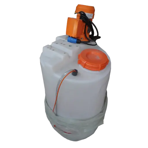 [A01484] Cuve de mélange IF en polyéthylène avec agitateur, 100 litres