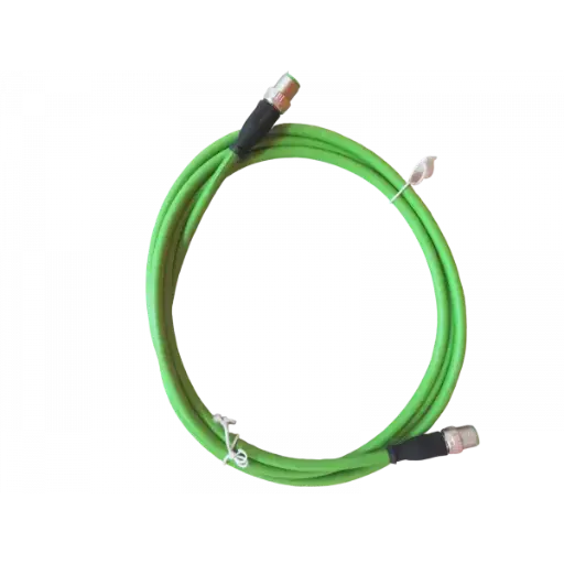 [A01489] Ethernet connection cable 100 Mbit/sec, 1 X M12