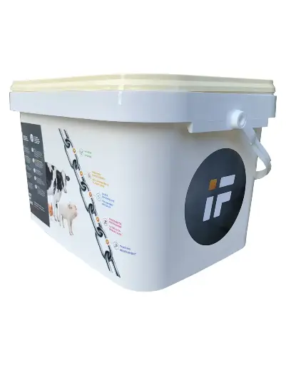 [A01555] Seau IF blanc, 17,5 litres