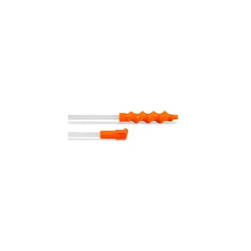 [A01771] Spiraalpipet oranje met afsluitdop, 1000 stuks