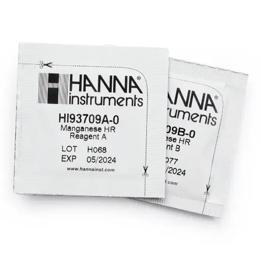[A01958] Reagentia voor ijzer HR, 0,00 - 5,00 mg/liter, 100 stuks