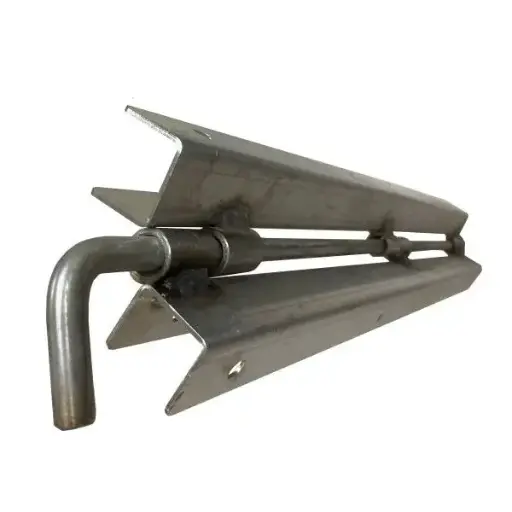 [A02057] Scharnier t.b.v. opdrijfschotten incl bevestigingsset, 60 cm