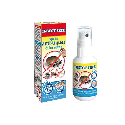[A02133] Insect Free Anti-tick spray, 60 mL