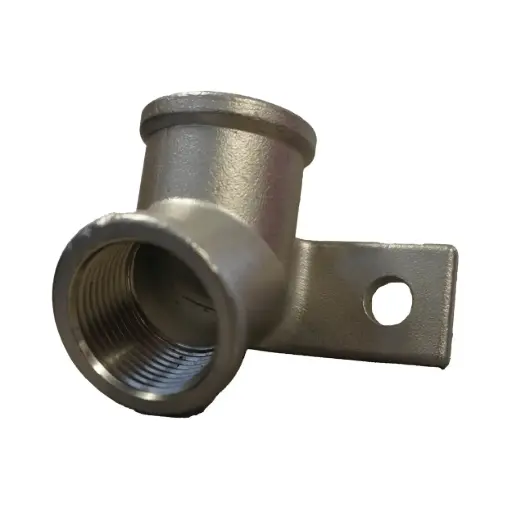 [A02344] Muursteun RVS 30°, 3/4"