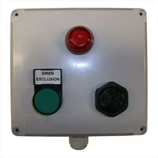 [A02413] Alarm t.b.v. waterinstallatie, 220 Volt