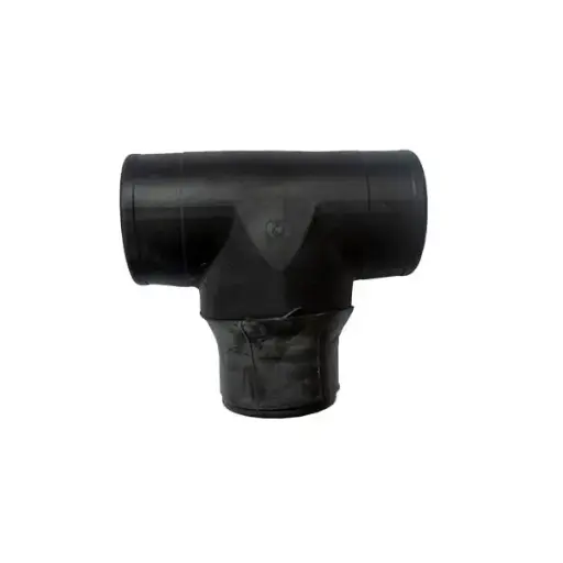 [A02462] Rubber T-stuk aansluiting droogvoerleiding 45 - 110 mm