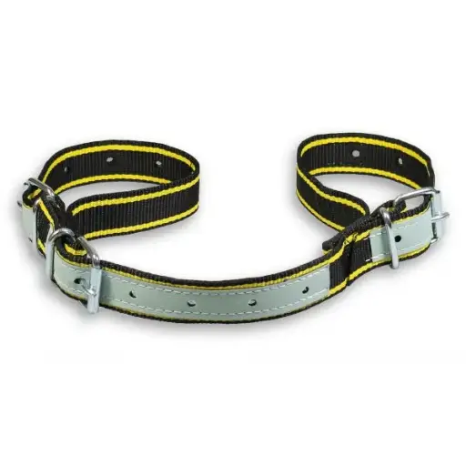 [A02684] Sangle anti-écartement réglable en cuir renforcé, 40 mm de large