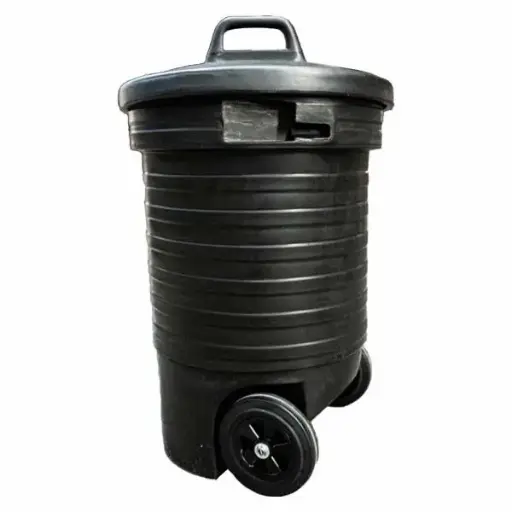 [A02689] Tonneau à cadavre mobile, 240 litres